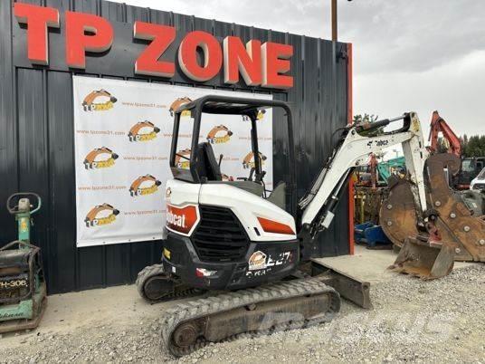 Bobcat E27Z Canopy Mini rýpadlá < 7t
