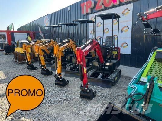JPC KV12 minipelle Mini rýpadlá < 7t