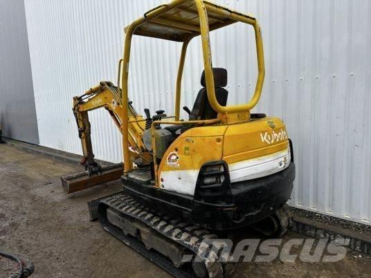 Kubota KX61-3 Canopy Mini rýpadlá < 7t