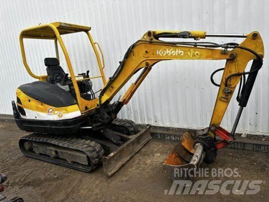 Kubota KX61-3 Canopy Mini rýpadlá < 7t