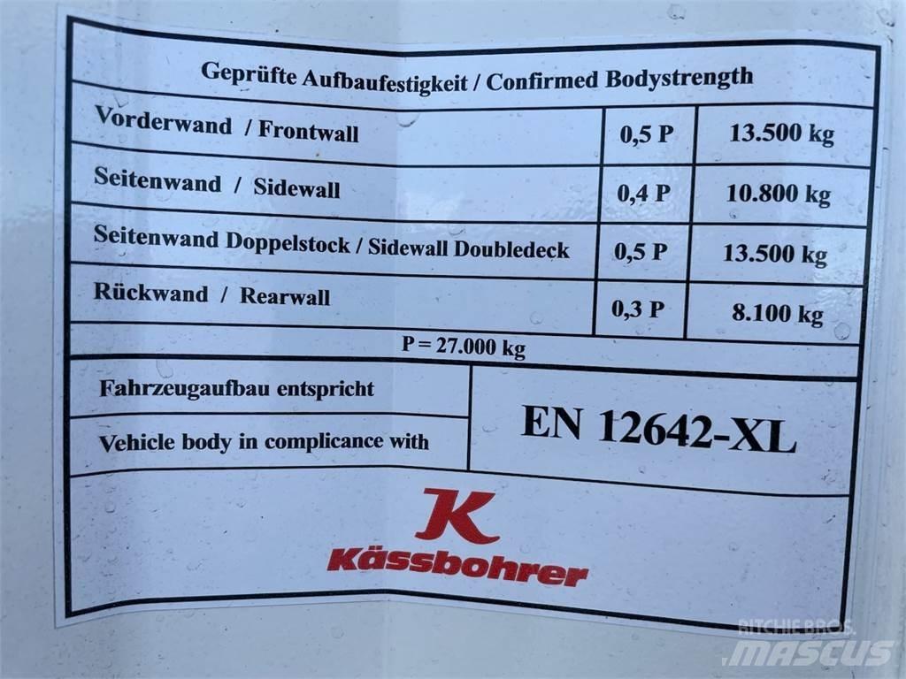 Kässbohrer SBT Skriňové návesy