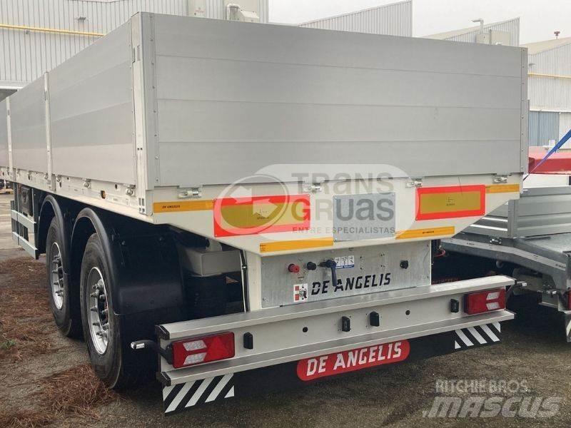 De Angelis 2S370 Valníkové návesy/Návesy sa sklápacím bočnicami