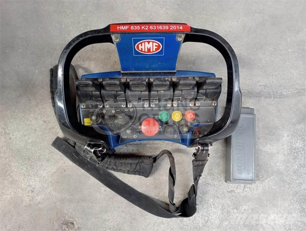 HMF 635 K2 Nakladacie žeriavy