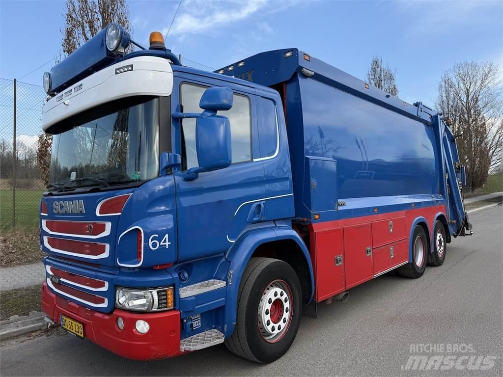Scania P410 Smetiarske vozidlá