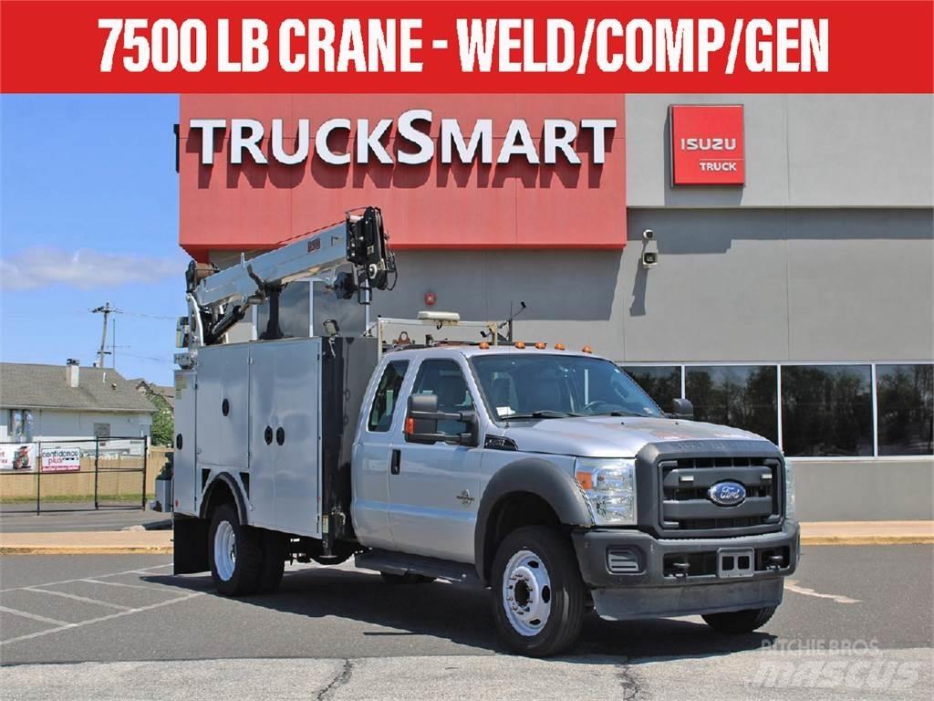 Ford F-550 Autožeriavy, hydraulické ruky