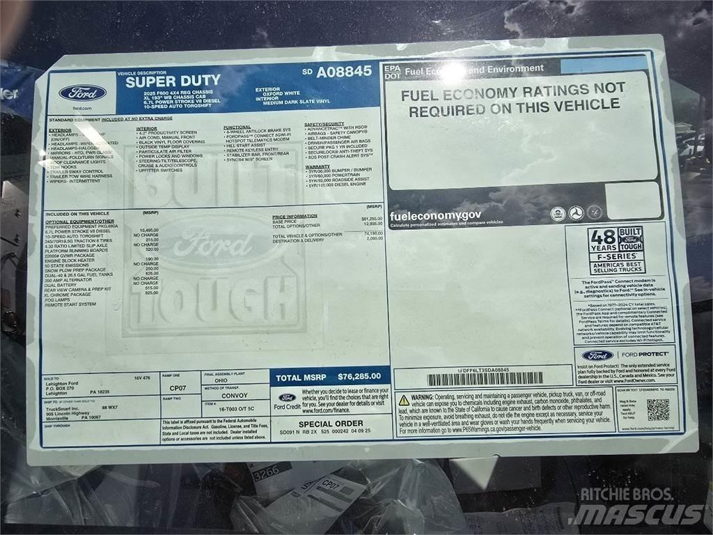 Ford F600 Komunálne / Multi-úžitkové vozidlá