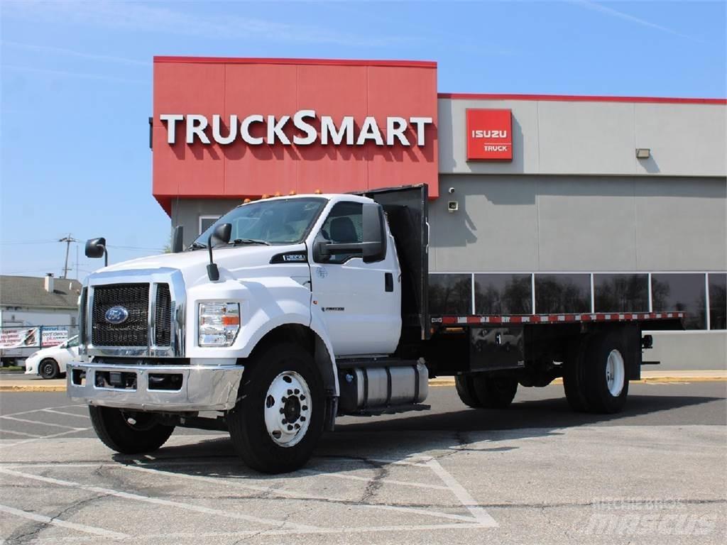 Ford F650 Plošinové nákladné automobily/nákladné automobily so sklápacími bočnicami