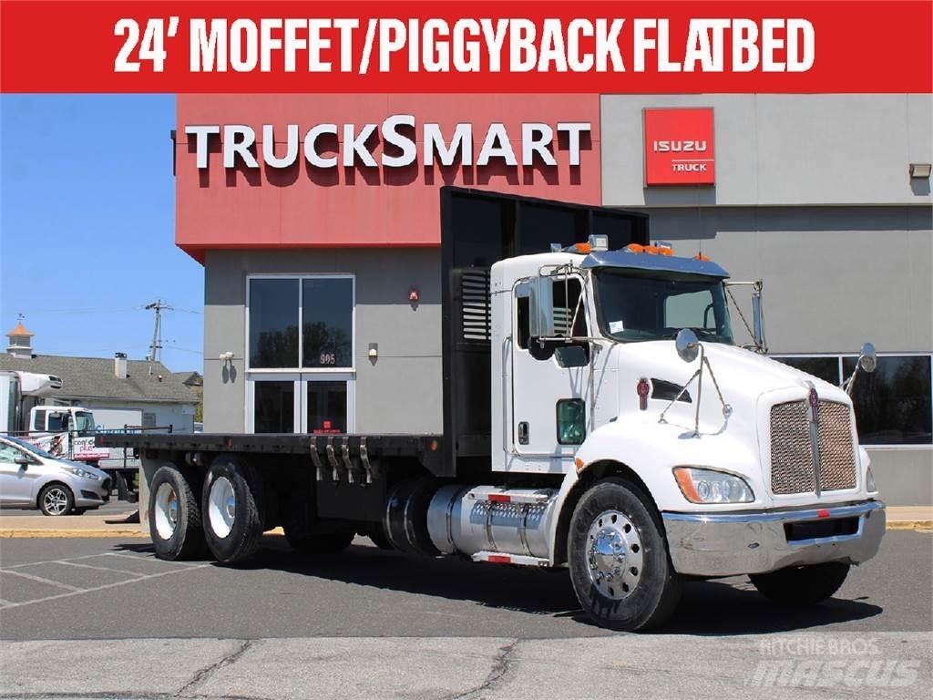 Kenworth T370 Plošinové nákladné automobily/nákladné automobily so sklápacími bočnicami