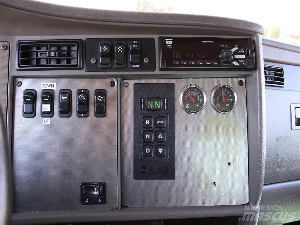Kenworth T370 Plošinové nákladné automobily/nákladné automobily so sklápacími bočnicami