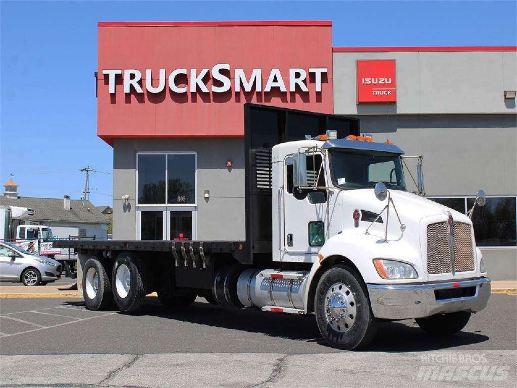 Kenworth T370 Plošinové nákladné automobily/nákladné automobily so sklápacími bočnicami