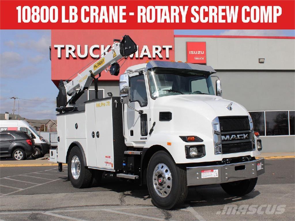 Mack MD6 Autožeriavy, hydraulické ruky