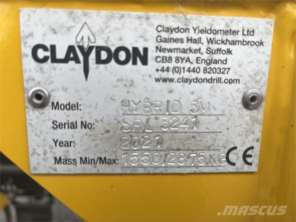 Claydon 3M HYBRID Ďalšie poľnohospodárske stroje