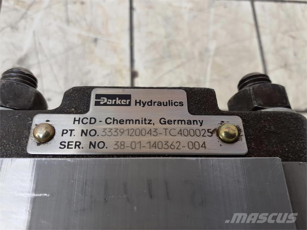  CT2 Dual gear pump Diely a zariadenia žeriavov