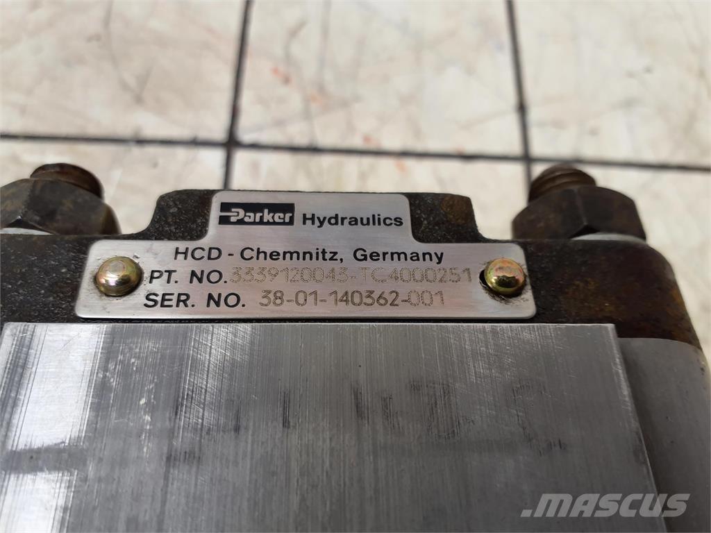  CT2 Dual gear pump Diely a zariadenia žeriavov