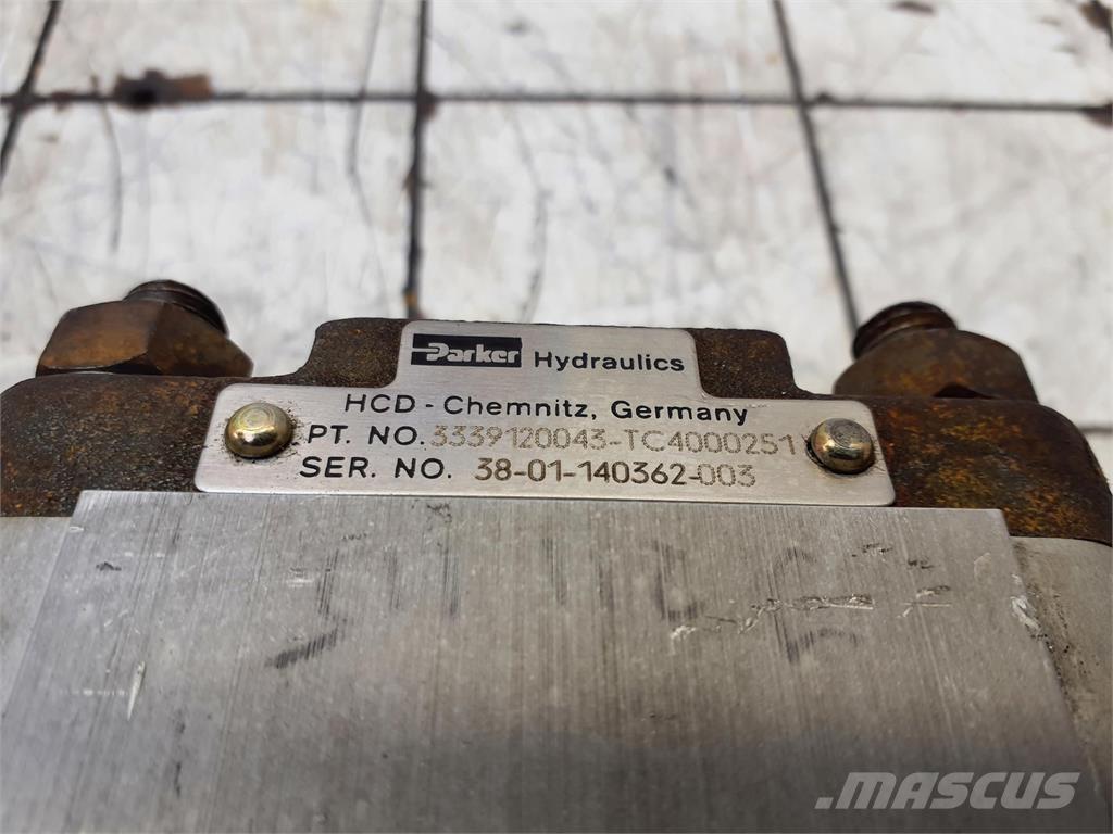  CT2 Dual gear pump Diely a zariadenia žeriavov