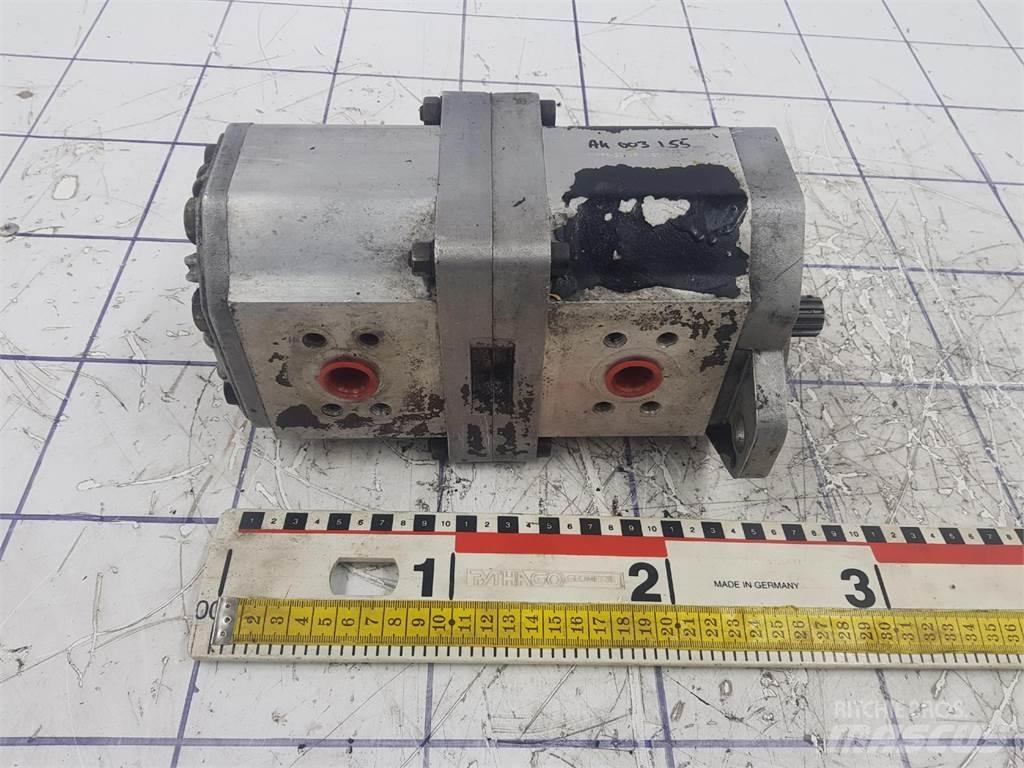  Dual gear pump Diely a zariadenia žeriavov