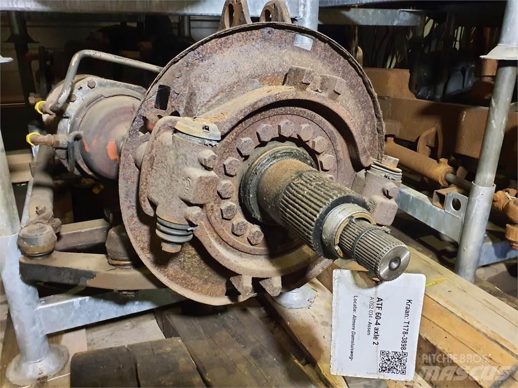 Faun ATF 60-4 axle 2 Nápravy