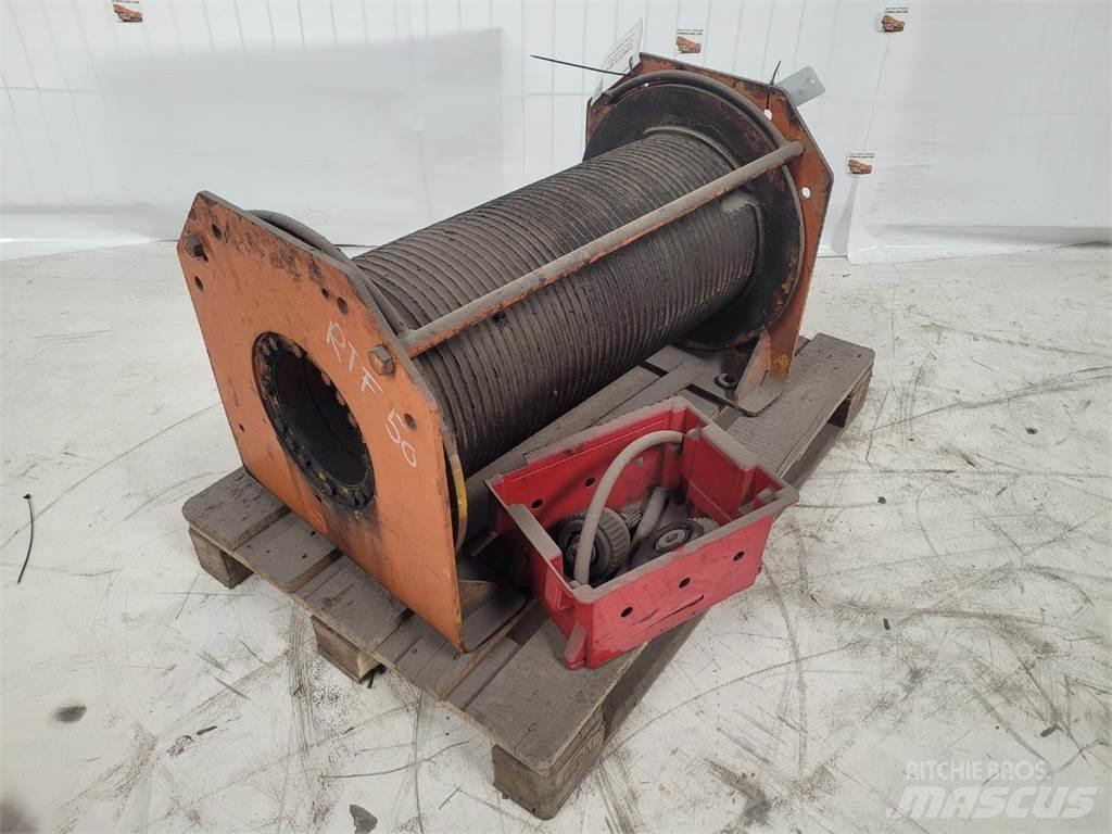 Faun RTF 50 winch Diely a zariadenia žeriavov