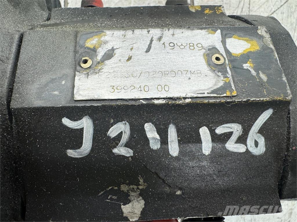  Gear pump Diely a zariadenia žeriavov