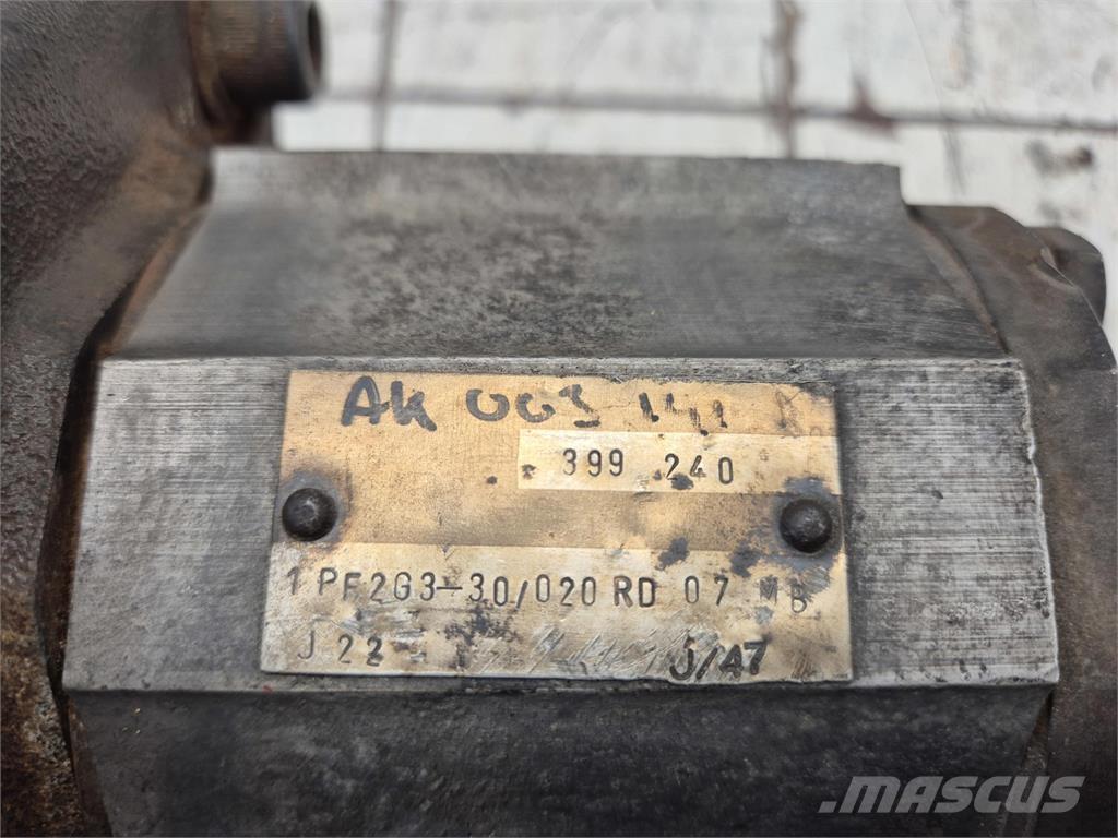  Gear pump Diely a zariadenia žeriavov