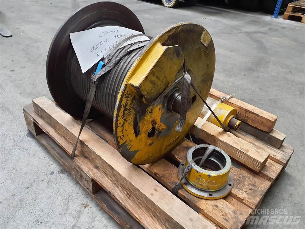 Grove GMK 3050 winch Diely a zariadenia žeriavov
