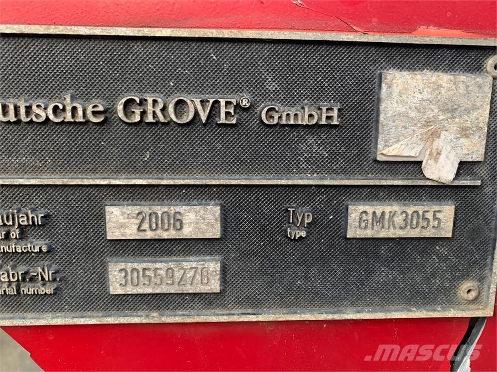 Grove GMK 3055 Univerzálne terénne žeriavy