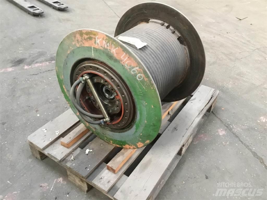 Krupp KMK 4060 winch Diely a zariadenia žeriavov