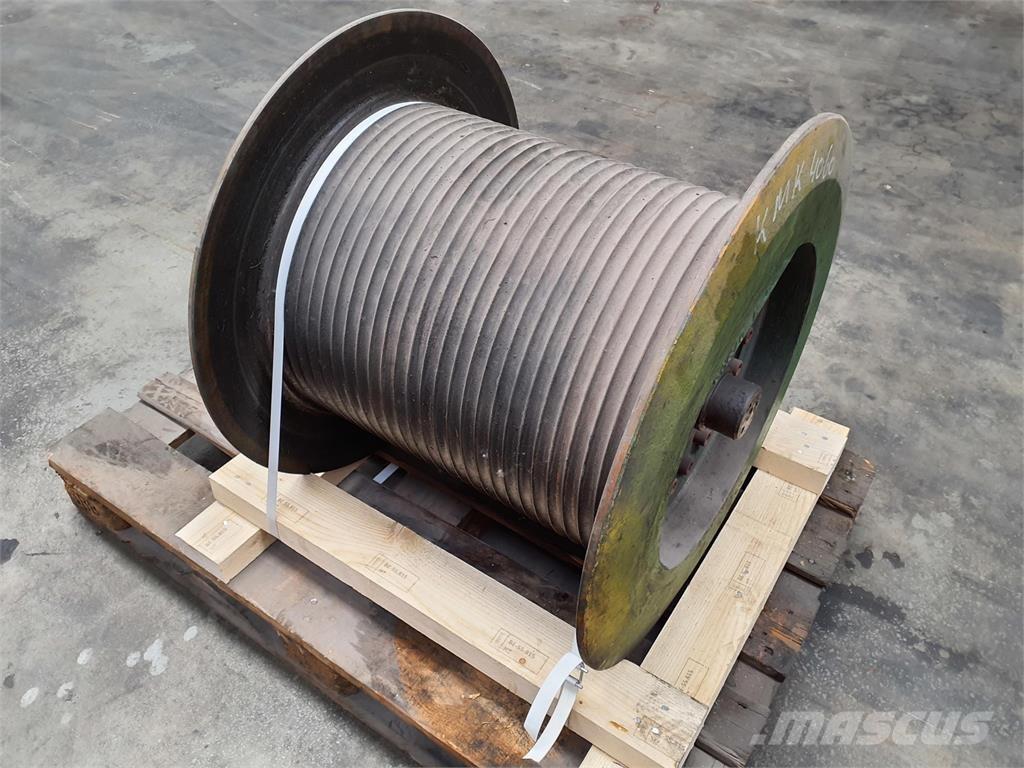 Krupp KMK 4060 winch Diely a zariadenia žeriavov