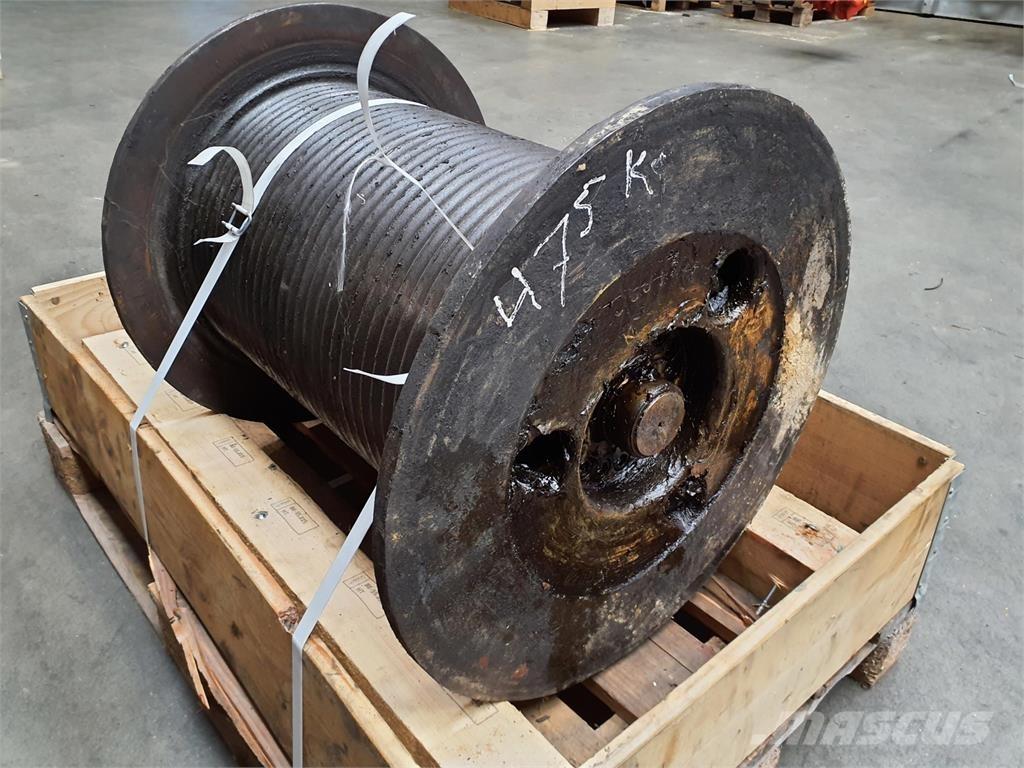 Krupp KMK 4070 winch Diely a zariadenia žeriavov