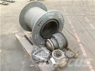Krupp KMK 4070 winch Diely a zariadenia žeriavov
