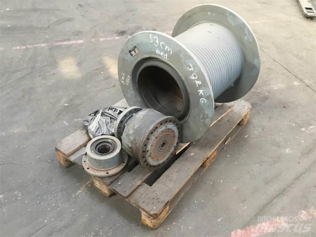 Krupp KMK 4070 winch Diely a zariadenia žeriavov