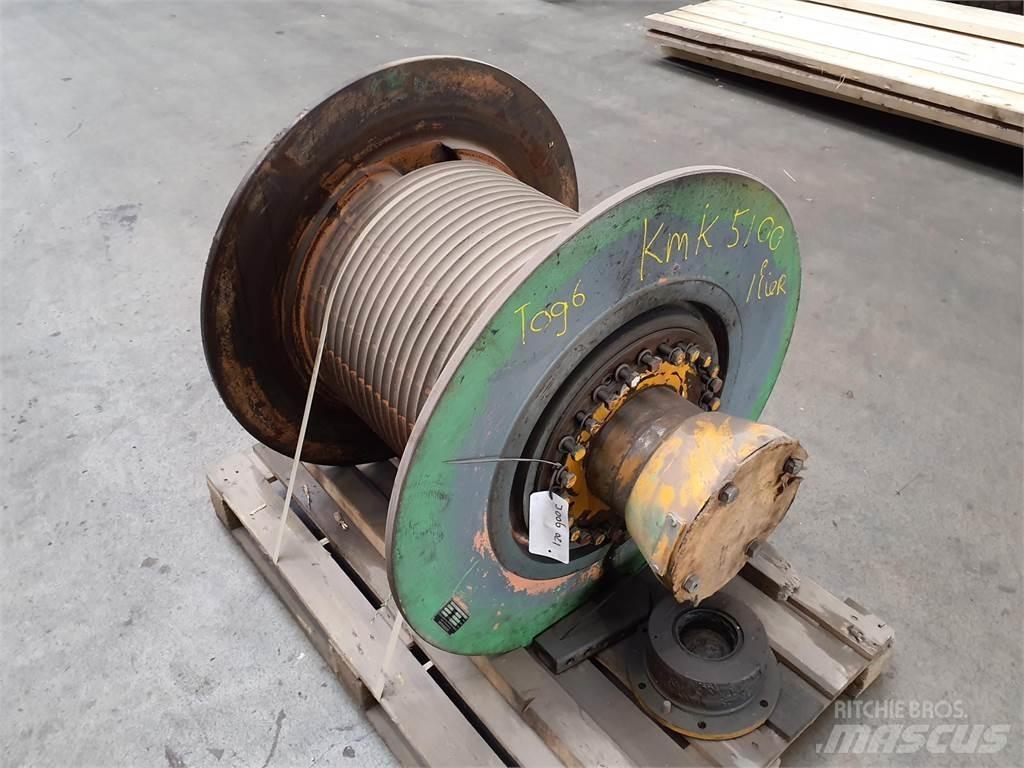 Krupp KMK 5100 winch Diely a zariadenia žeriavov