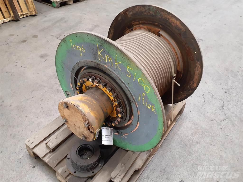 Krupp KMK 5100 winch Diely a zariadenia žeriavov