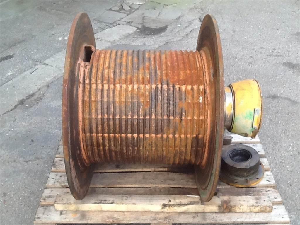 Krupp KMK 5100 winch Diely a zariadenia žeriavov