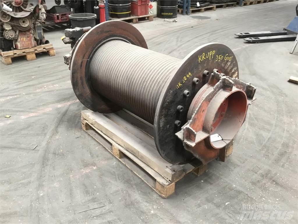 Krupp KMK 8350 winch Diely a zariadenia žeriavov