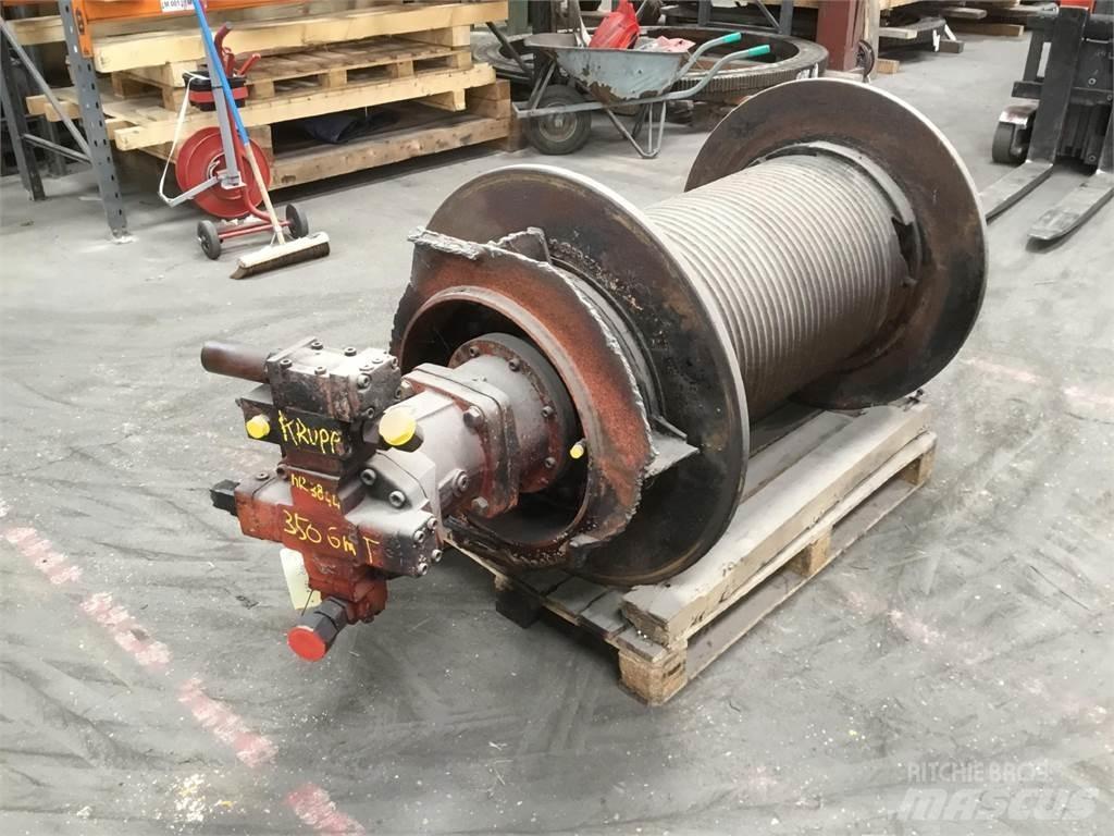 Krupp KMK 8350 winch Diely a zariadenia žeriavov