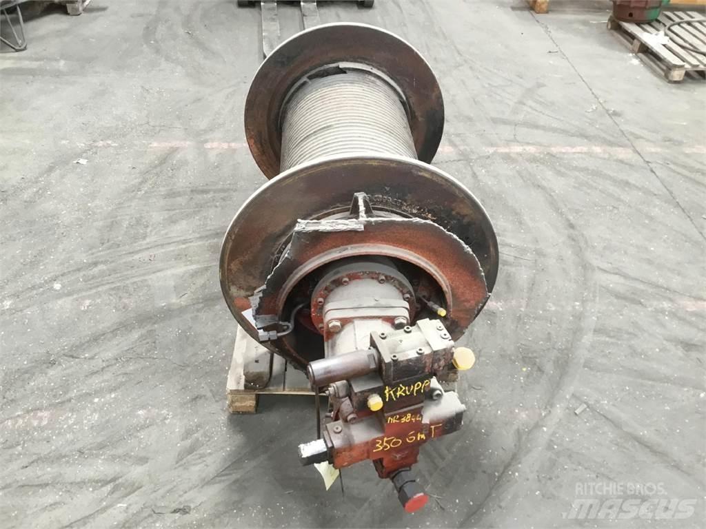 Krupp KMK 8350 winch Diely a zariadenia žeriavov