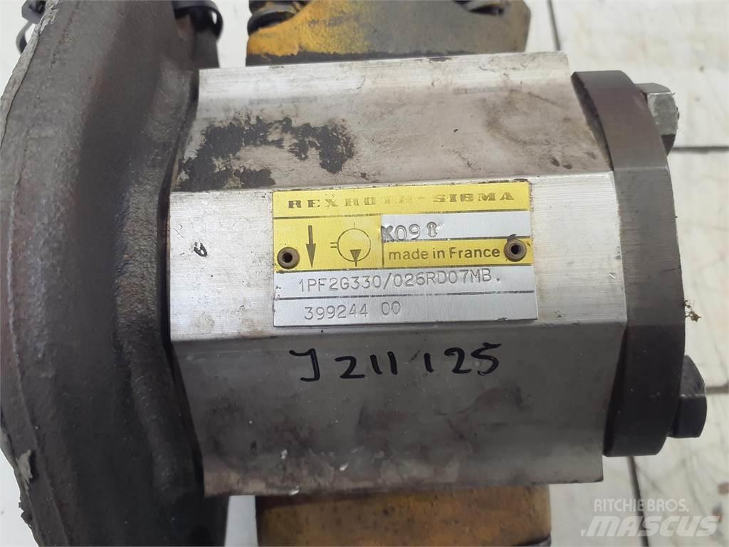 Sigma gear pump Diely a zariadenia žeriavov