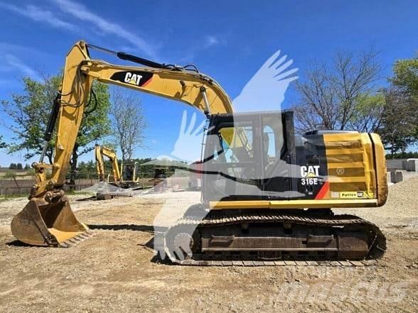 CAT 316E Pásové rýpadlá