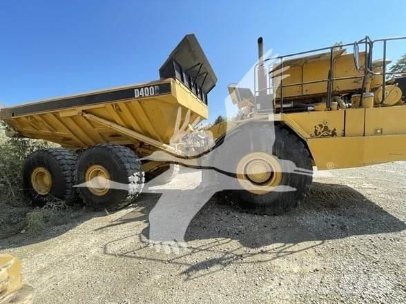 CAT D400D Kĺbové nákladné autá