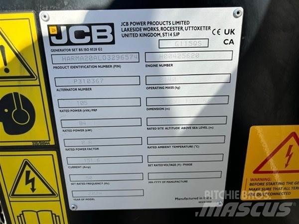 JCB G115QS Príslušenstvo betonárskych strojov a zariadení