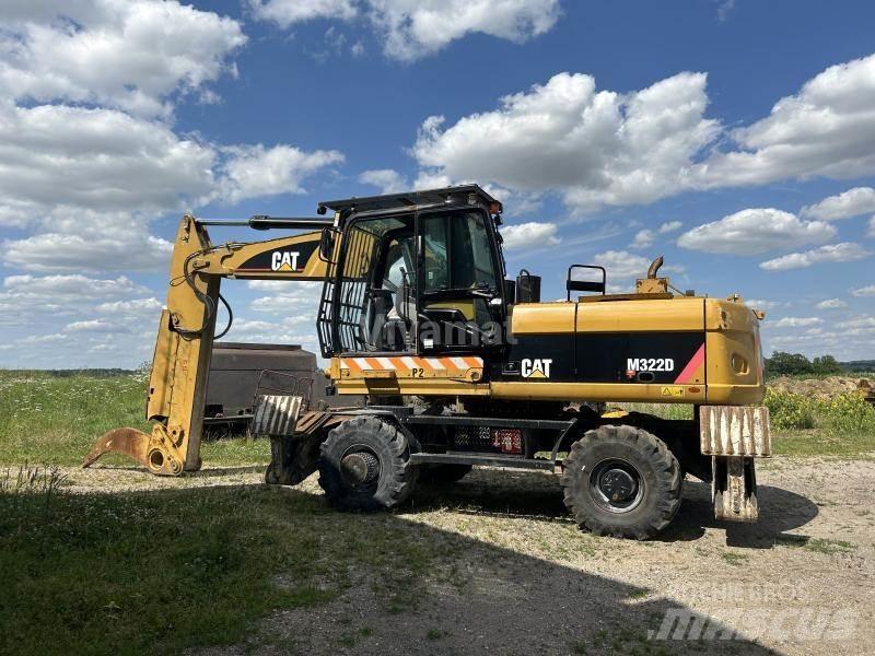 CAT M322D VAH Kolesové rýpadlá