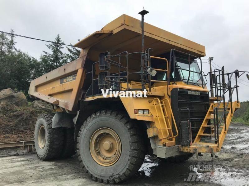 Komatsu HD605-7 Pevné dempry