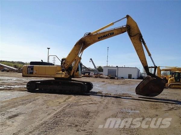 Komatsu PC300 LC-7 Pásové rýpadlá