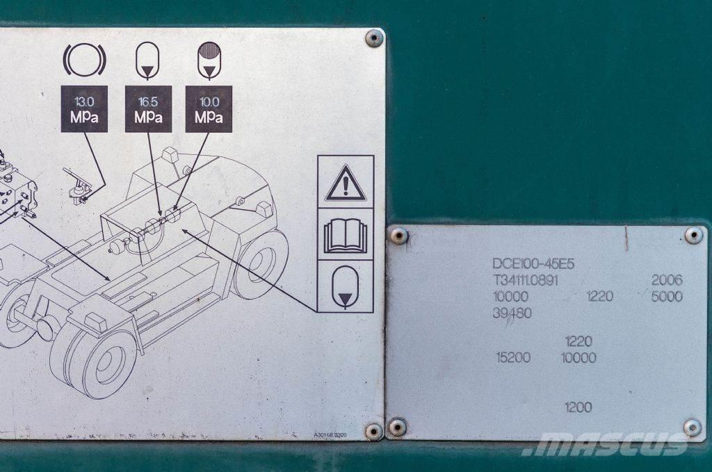 Kalmar DCE100-45E5 Kontajnerové manipulátory