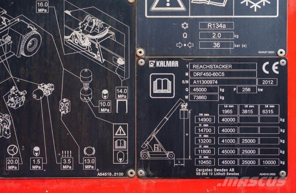 Kalmar DRF450-60C5 Prekladače kontajnerov