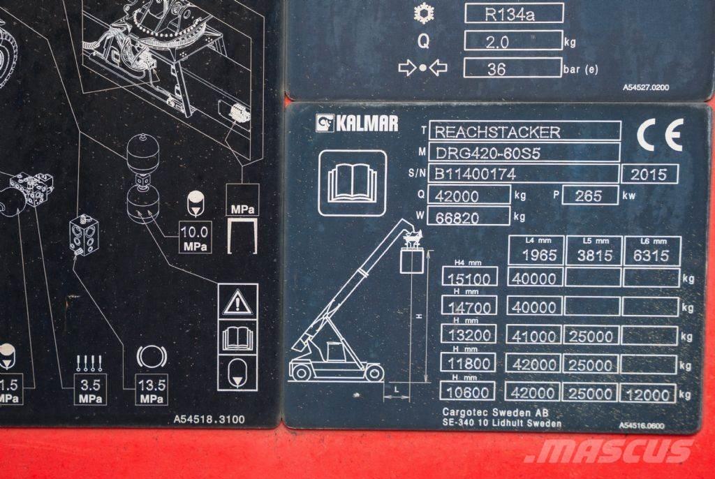 Kalmar DRG420-60S5 Prekladače kontajnerov