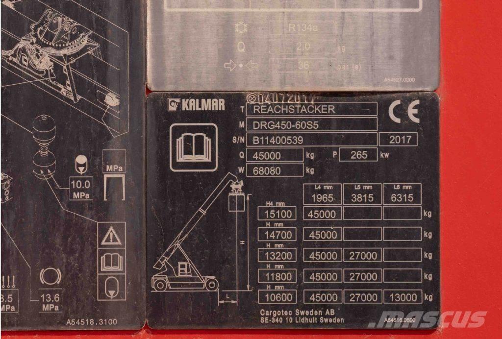 Kalmar DRG450-60S5 Prekladače kontajnerov