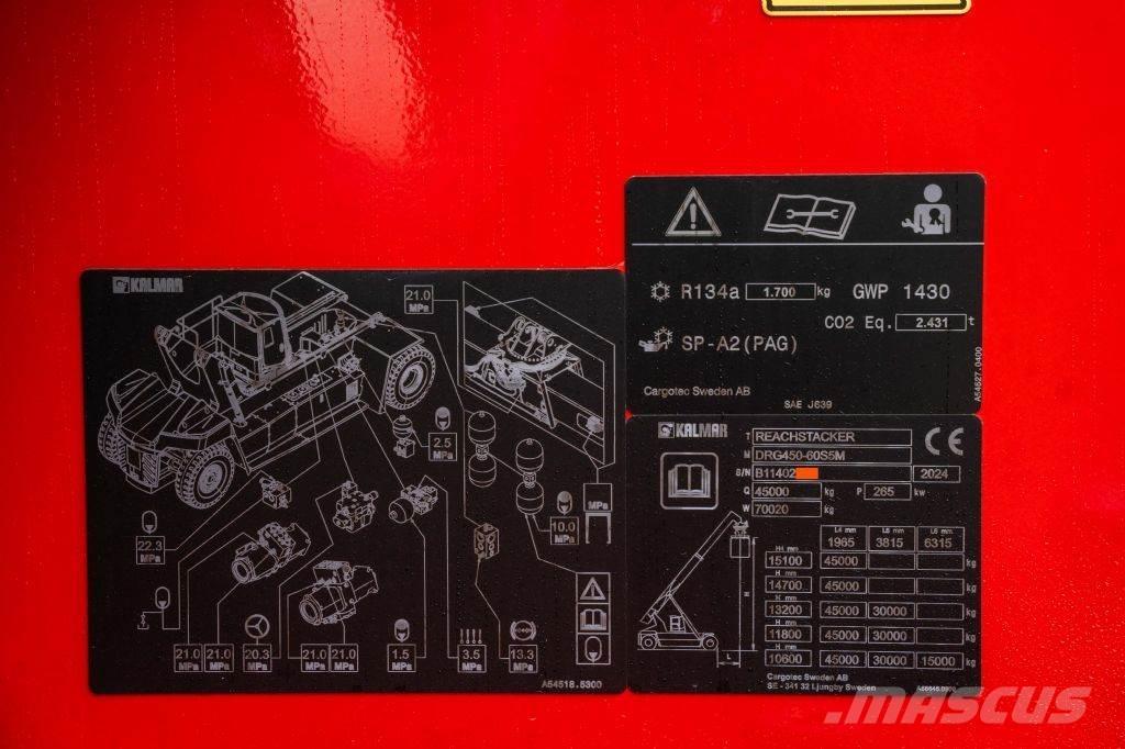 Kalmar DRG450-60S5M Prekladače kontajnerov