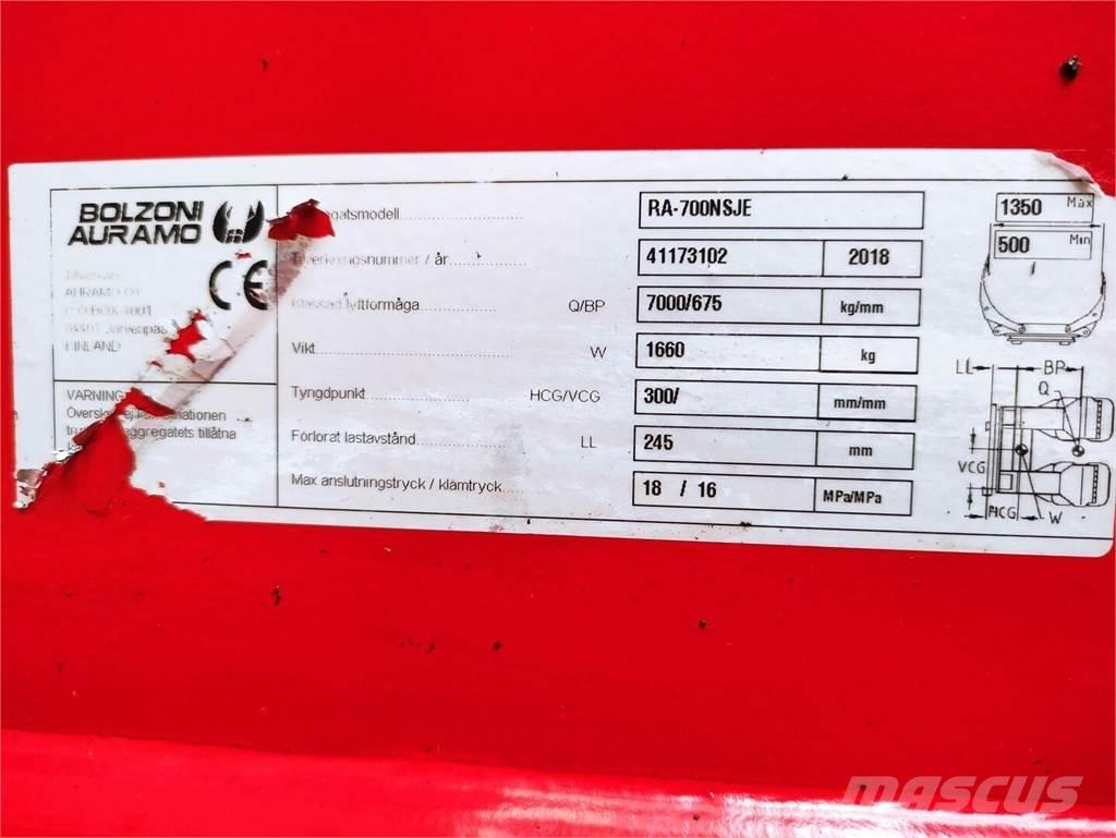 Bolzoni RA-700NSJE Manipulácia s materiálom - ostatné